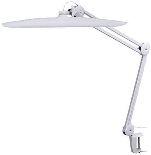 TekLine 39501CT Desk Clamp LED Task Lamp Adjustable Color Dimmable