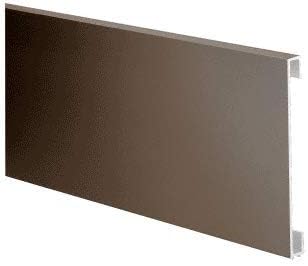 C.R. LAURENCE 10BRZ CRL Bronze 10' Bottom Door Rail Adaptor