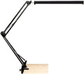 Table lamp LED Desk Lamp with Clamp, Swing Arm Metal, Foldable Eye Protection Reading Light, 3 Color Modes Stepless