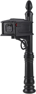 Stratford Plastic Mailbox and Post Combo