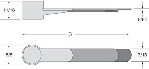 2.5 cc / 1/2 Teaspoon/ 2.5mL Measuring Scoops (500)