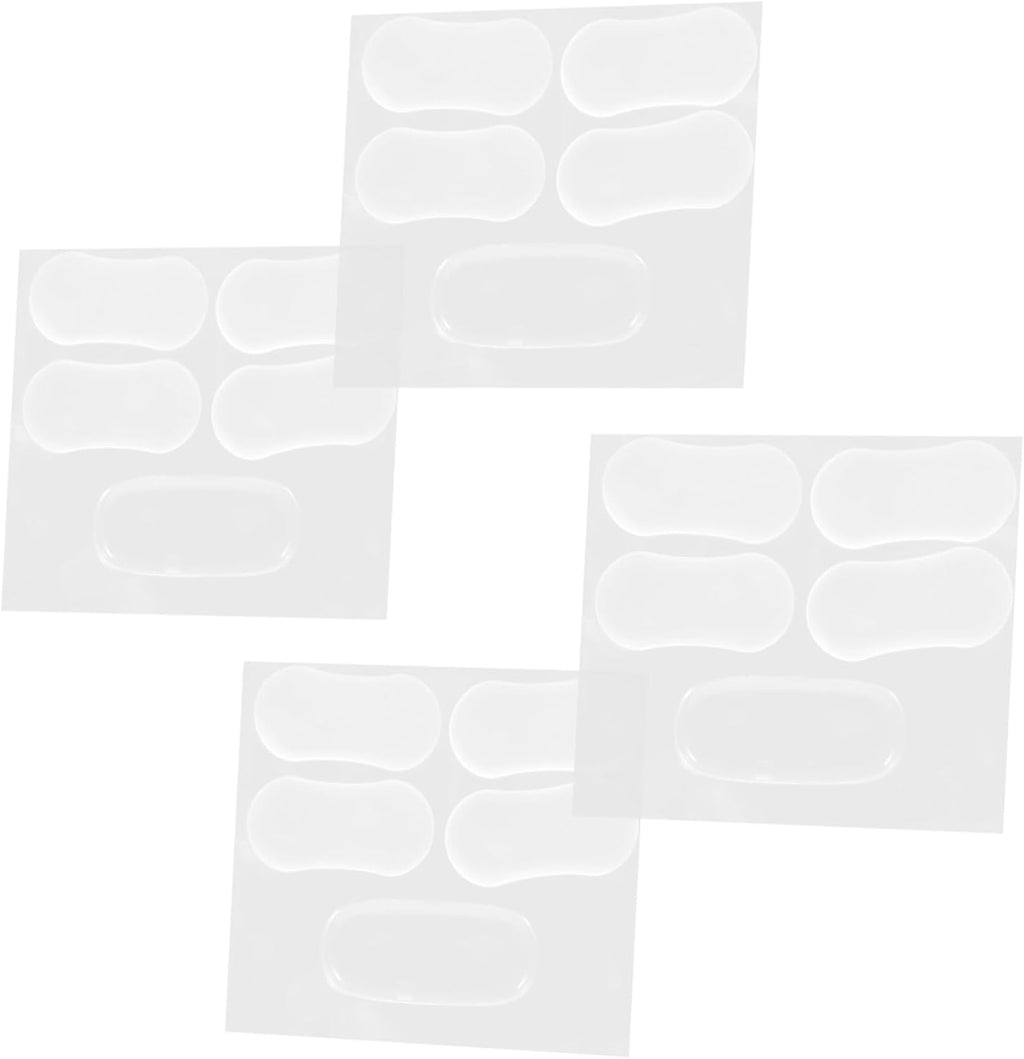 Uonlytech 100 Pcs Toilet Seat Cushion Drawer Stops Clear Cabinet Door Bumper Silicone Cabinet Bumpers Clear Bumper Toilet Bumper Bidet Bumper Attachment Bumper Pads Drawer Bumpers (As Shownx3pcs )