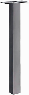 ARCHITECTURAL MAILBOXES 5105Z Oasis In-ground Post, Graphite Bronze, 1 count