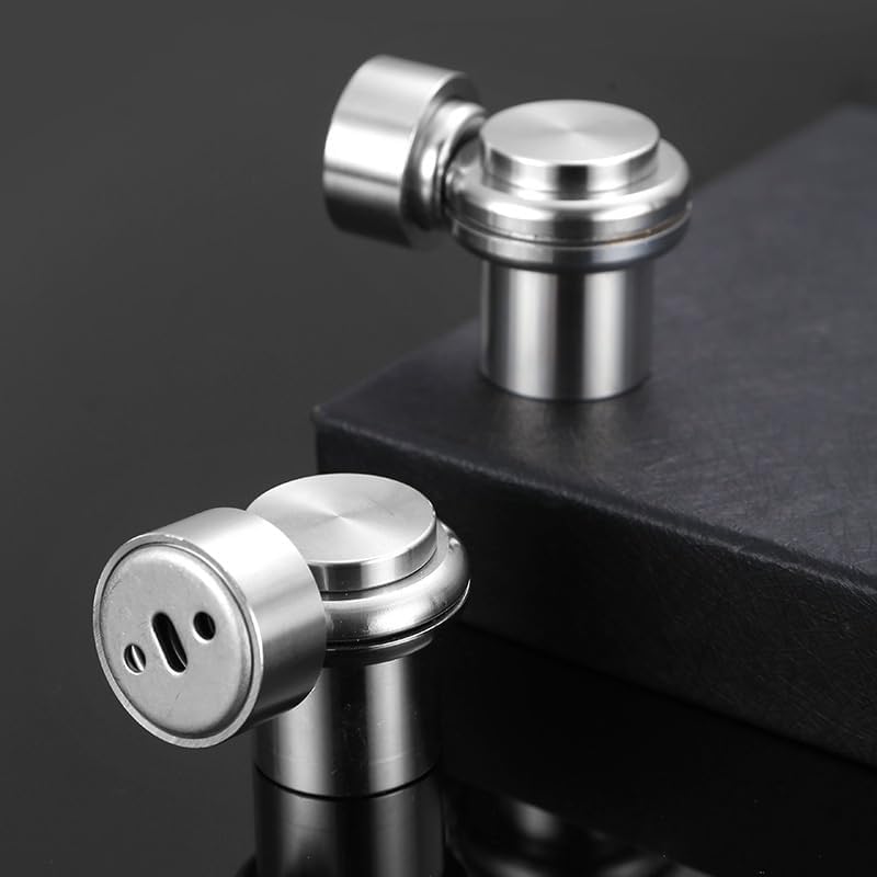 Stainless Steel Strong Magnetic Door Stopper Heavy Duty Solid Wood Door Stopper