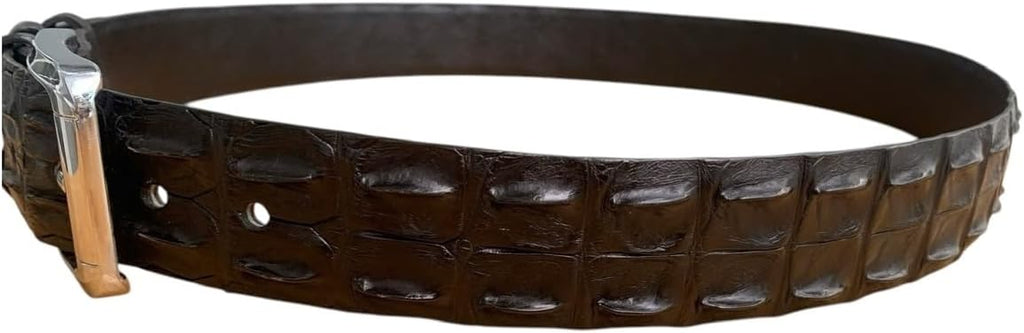 Genuine Alligator Leather Belts for men, Real Crocodile Men's Belts, Strap Width 1.5'