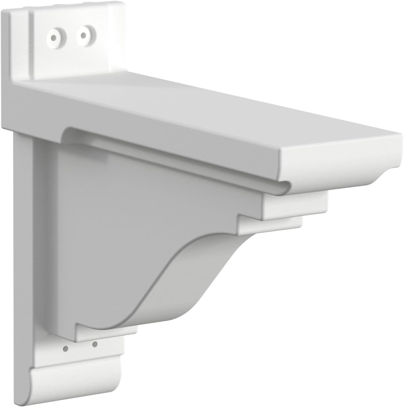 Mayne Manchester Single Arm Mail Post - White - 26in L x 9in W x 58in H - Manchester Post & Arm, Hardware Kit (5852-W)