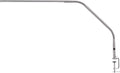 Daylight Company, LLC U35108 Slimline 3 Table Lamp-LED-80 CRI-Eye Care-4 Brightness Levels, 3,000 LUX at 30 cm, 1,065 LUMENS-4 Step DIMMER Mode, Brushed Steel, 25.6 x 30 x .8