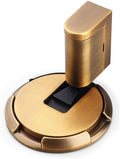 Mechanical Door Stop Heavy Duty Door Stopper Magnetic Door Stop Adjustable Door Holder Non-Punch Door Suction Furniture Hardware,Yellow Bronze,3PCS