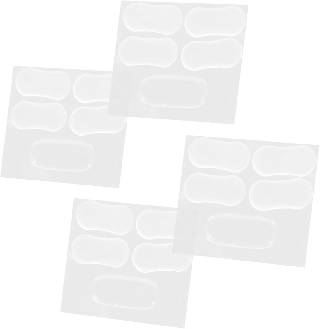 Uonlytech 100 Pcs Toilet Seat Cushion Drawer Stops Clear Cabinet Door Bumper Silicone Cabinet Bumpers Clear Bumper Toilet Bumper Bidet Bumper Attachment Bumper Pads Drawer Bumpers (As Shownx5pcs )