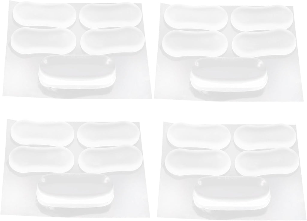 Uonlytech 100 Pcs Toilet Seat Cushion Drawer Stops Clear Cabinet Door Bumper Silicone Cabinet Bumpers Clear Bumper Toilet Bumper Bidet Bumper Attachment Bumper Pads Drawer Bumpers (As Shownx5pcs )