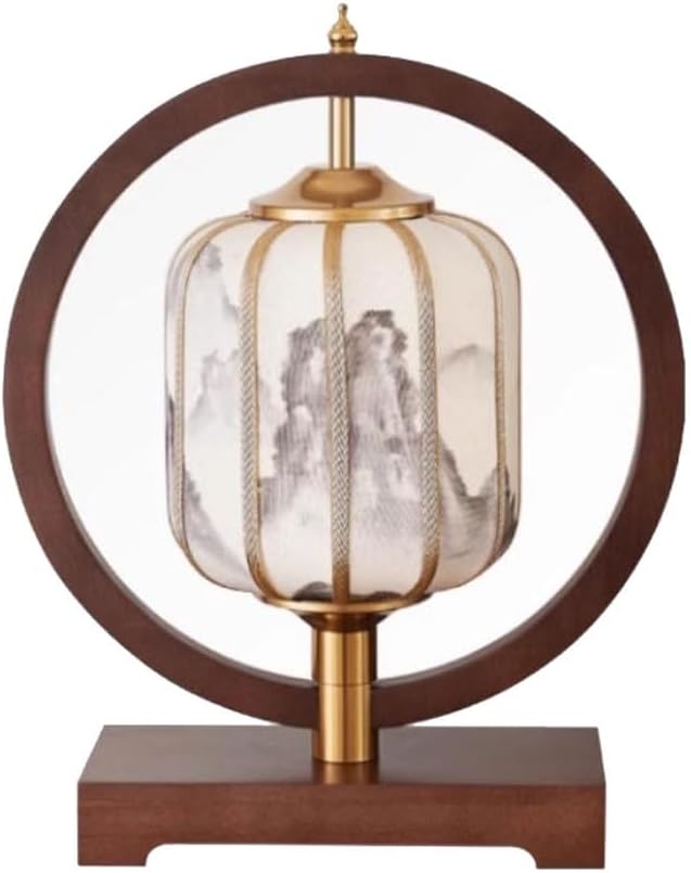 Desk Lamp Living Room Solid Wood Decorative Lamp Home Bedroom Bedside Atmosphere Table Lamp Desk Lamps for Home Office