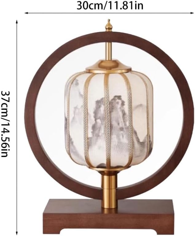 Desk Lamp Living Room Solid Wood Decorative Lamp Home Bedroom Bedside Atmosphere Table Lamp Desk Lamps for Home Office