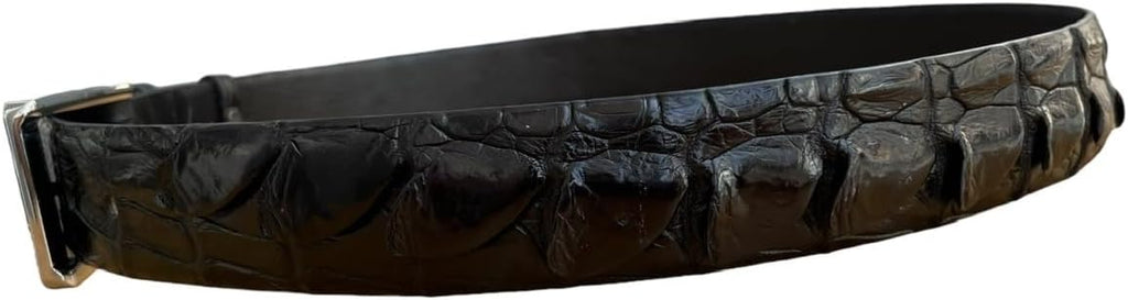 Genuine Alligator Leather Belts for men, Real Crocodile Men's Belts, Strap Width 1.5'