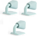 Mute Non-Punch Door Stopper Silicone Self Adhesive Magnetic Door Stops Wall Absorption Door Plug Home Anti-Bump Door Holder (Color : 3Pcs C, Size : 5cm x4. 5cm)