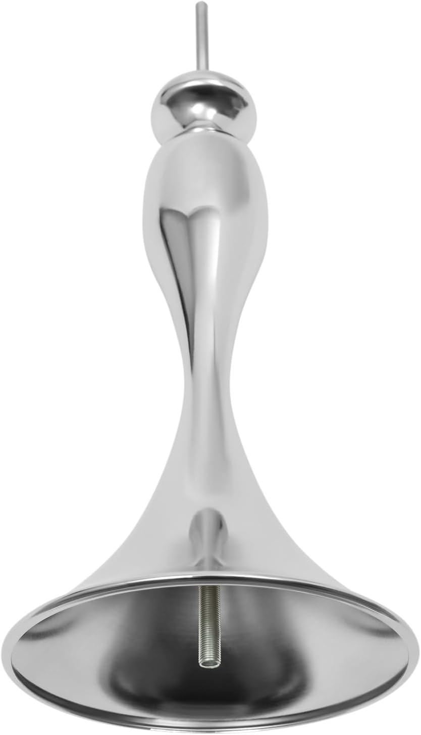 10PCS Crystal Flower Stand Wedding Centerpieces 21.3Inch Tall Sliver Vases Metal Flower Candle Holder with Sparkling Crystal for Table Wedding Party Dinner Event Decor (Silver-6)