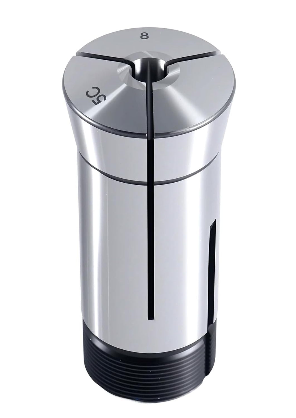 Accusize Industrial Tools 24-Pc 3-26 mm 5C Precision Round Collets, Metric, Hardened & Ground, 0200-5552