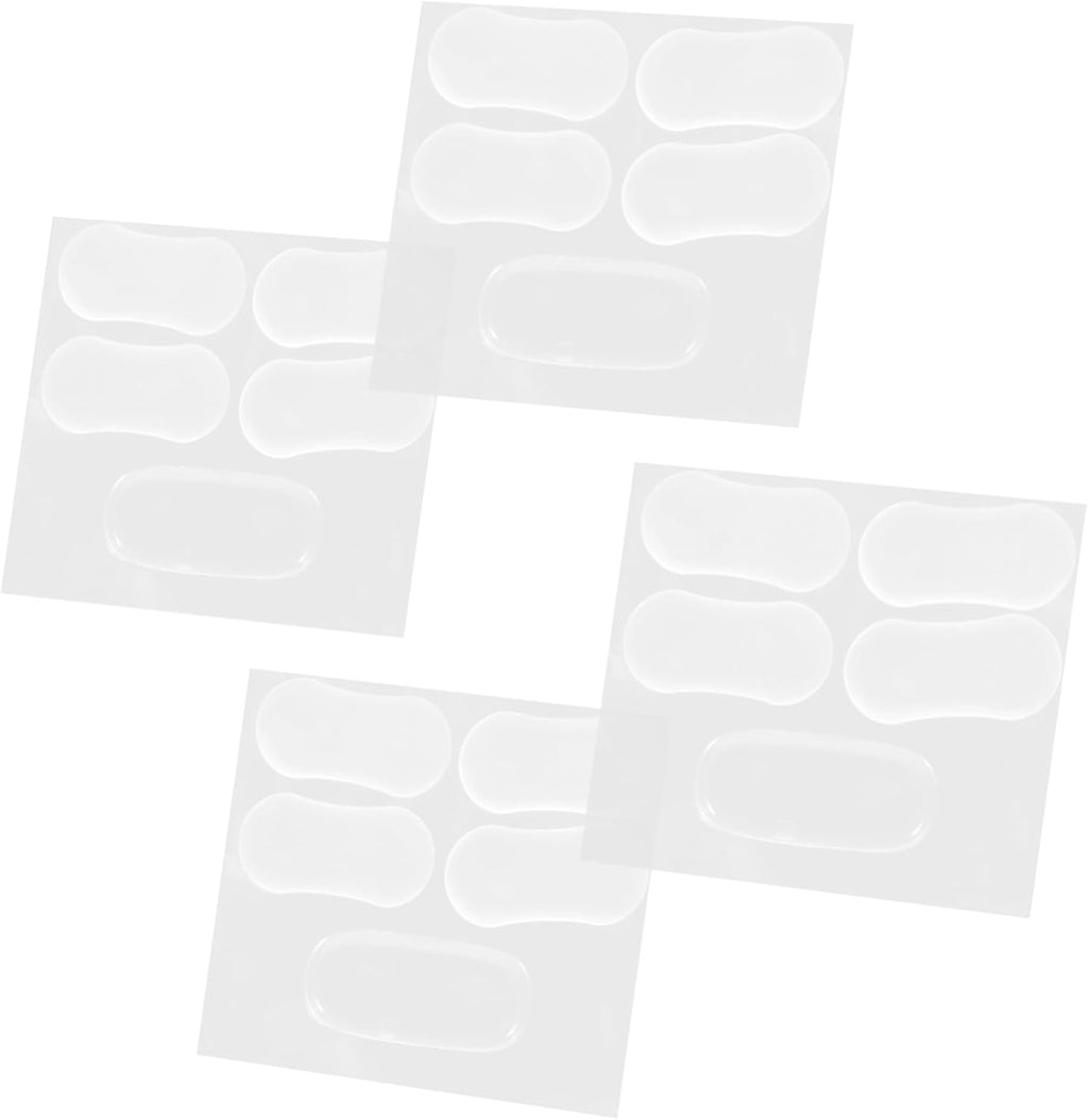 Uonlytech 100 Pcs Toilet Seat Cushion Drawer Stops Clear Cabinet Door Bumper Silicone Cabinet Bumpers Clear Bumper Toilet Bumper Bidet Bumper Attachment Bumper Pads Drawer Bumpers (As Shownx2pcs )