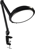 30W LED Desk Lamp with Clamp, 95+CRI, 5 CCT Modes & Dimmable, High CRI>95, Flexible Adjustable Task Light for Office, Makeup, Workbench, Crafts(Black)