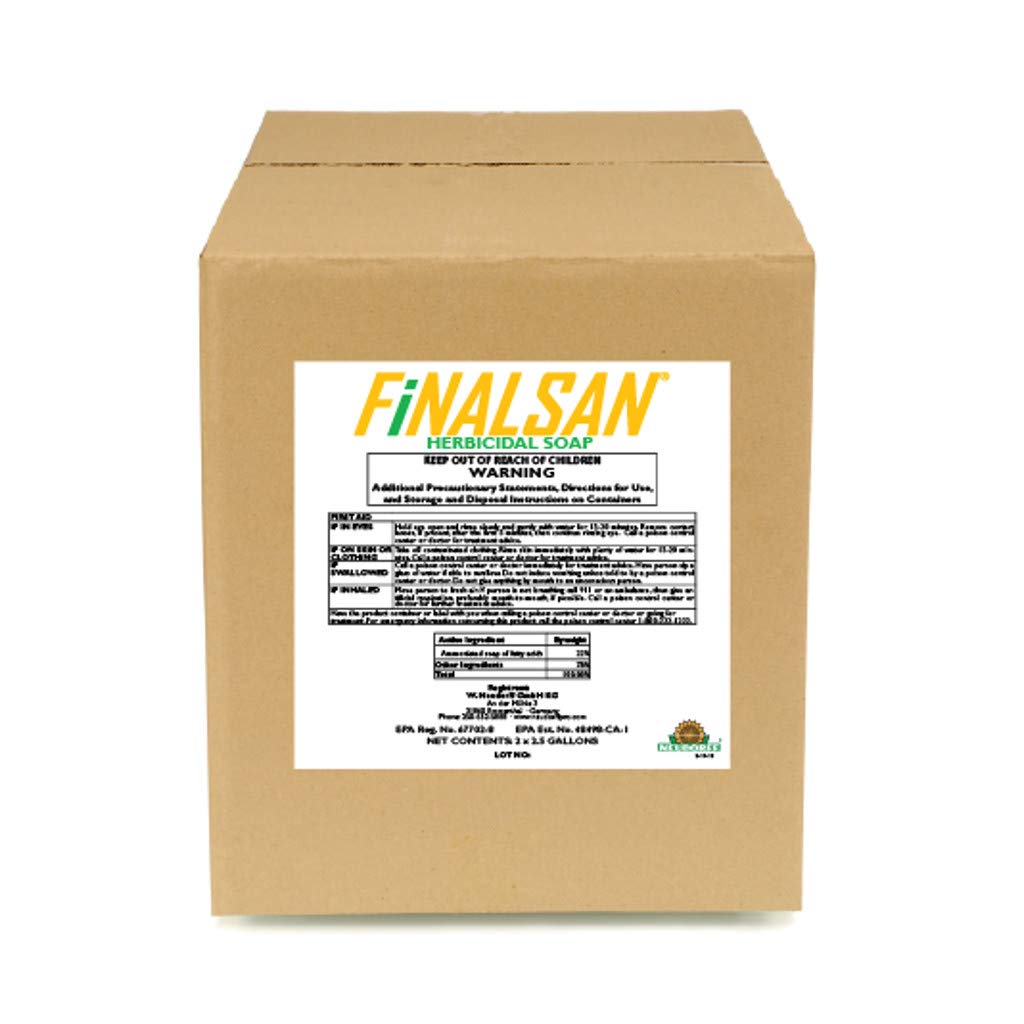 Finalsan Organic Herbicide Total Vegetation and Weed Killer Concentrate Roundup Glyphosate Alternative