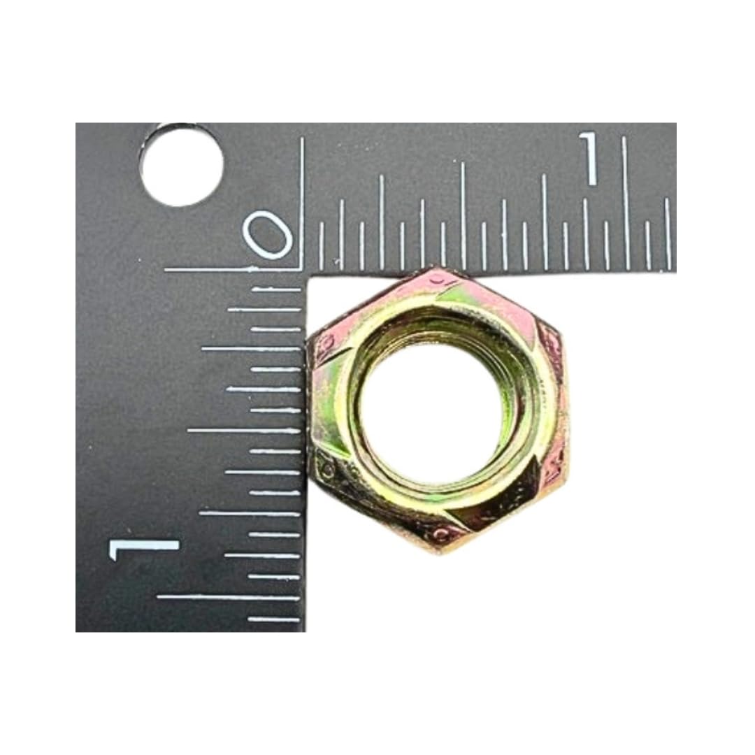 1/2-13 All-Metal Top Lock Nuts (825 Case) – Grade C Prevailing Torque High-Temperature, Vibration-Resistant Coarse Thread Collar Style Crimped Top Locking SAE J995 0.5'