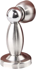 Door Stop, Magnetic Door Stops, Floor Door Stoppers,Skirting Board Buffer, Doorstops Stainless Steel Magnetic Doorstop Brushed Satin Nickel,Magnetic Door Stops,Wall Floor Mounted Door Ho