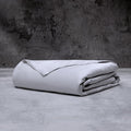 LUXOME Luxury Duvet Cover | Oversized Fit | 100% Viscose from Bamboo | Silky Soft Feel | Thermal-Regulating | 2X Cover Ties | King/Cal King - 108'x98' | Stone