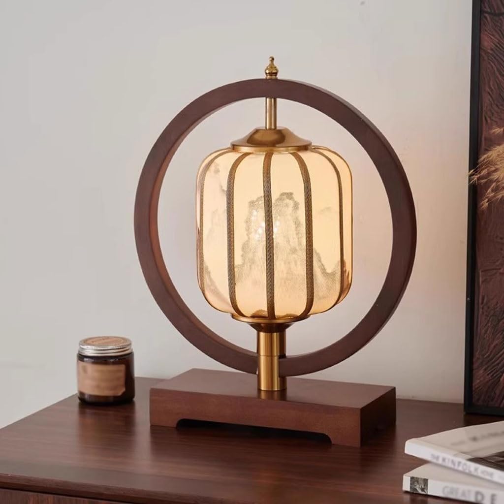 Desk Lamp Living Room Solid Wood Decorative Lamp Home Bedroom Bedside Atmosphere Table Lamp Desk Lamps for Home Office