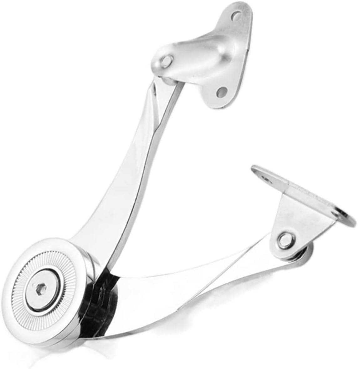 Hinges,Stainless Steel Door Hinge,T-Strap Heavy Shed, Hydraulic Randomly Stop Kitchen Cabinet Adjustable Polish Furniture Lift Up Flap Stay Support Hardware