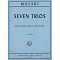 Mozart W.A. Seven Trios Violin, Cello, and Piano - edited by Ferdinand David - International Music