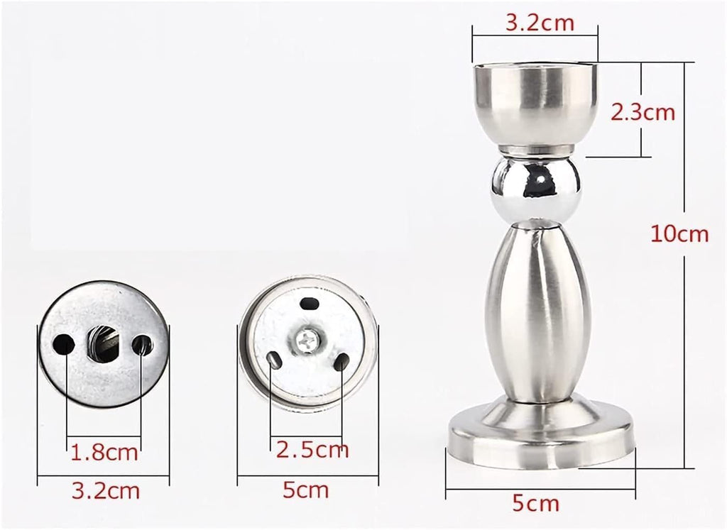 Door Stop, Magnetic Door Stops, Floor Door Stoppers,Skirting Board Buffer, Doorstops Stainless Steel Magnetic Doorstop Brushed Satin Nickel,Magnetic Door Stops,Wall Floor Mounted Door Ho