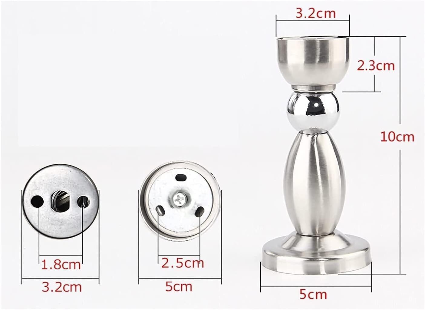 Door Stop, Magnetic Door Stops, Floor Door Stoppers,Skirting Board Buffer, Doorstops Stainless Steel Magnetic Doorstop Brushed Satin Nickel,Magnetic Door Stops,Wall Floor Mounted Door Ho
