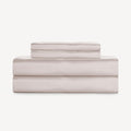 SLASHOP FURRFREE Bamboo Sheet Set - Genuine 100% Organic Viscose - Pet Hair Repellent Bedding Sheet Set for Dogs/Cats Family- Lost Shell King