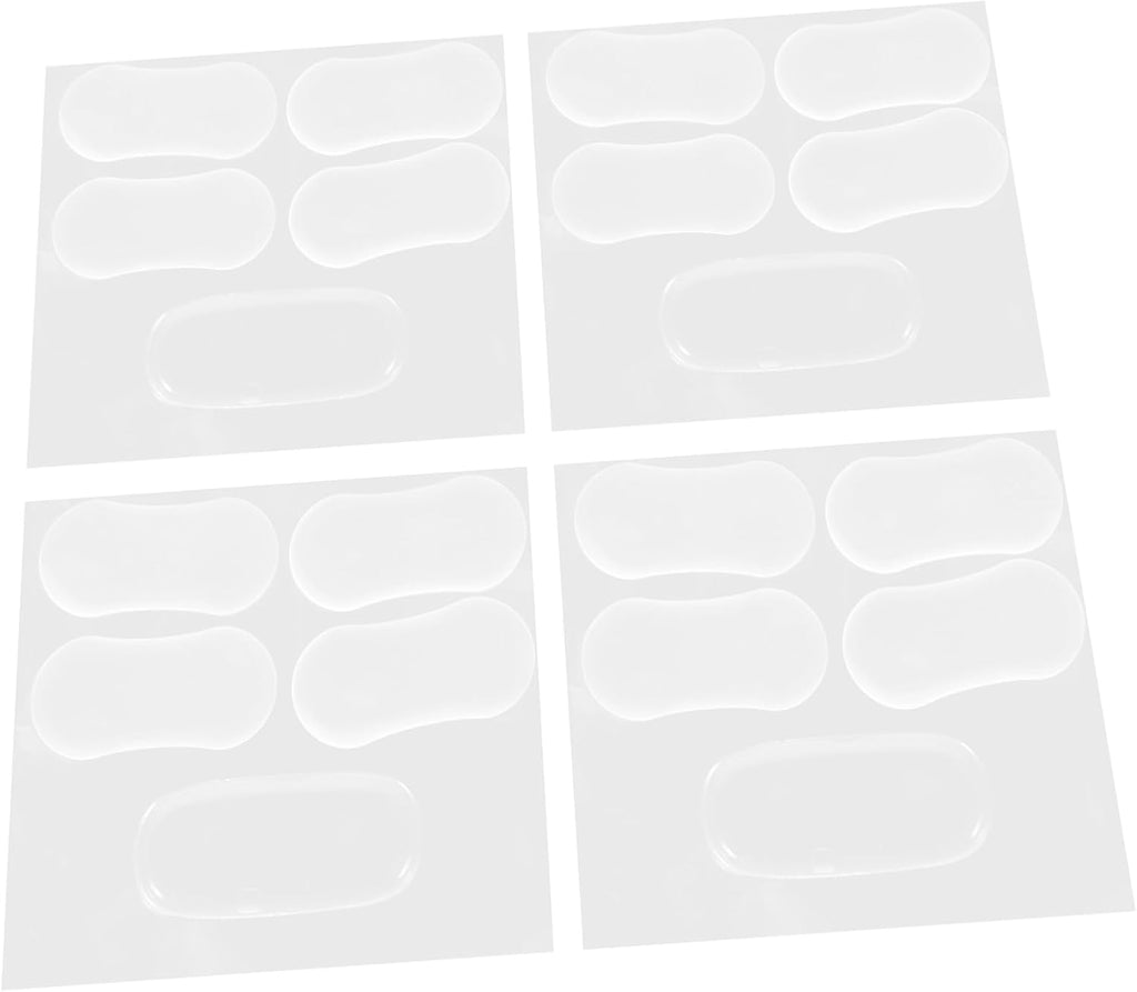 Uonlytech 100 Pcs Toilet Seat Cushion Drawer Stops Clear Cabinet Door Bumper Silicone Cabinet Bumpers Clear Bumper Toilet Bumper Bidet Bumper Attachment Bumper Pads Drawer Bumpers (As Shownx5pcs )