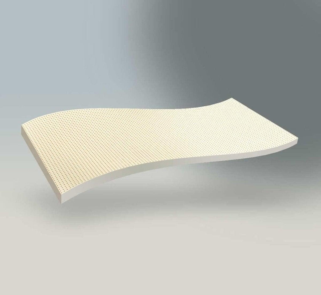 7 Zone Green Natural Organic Latex Mattress Topper Twin Size - 3 inch - Medium Firmness - GOLS Certified Latex Foam Bed Pad for Side Sleepers Zonal Support Durable and Breathable