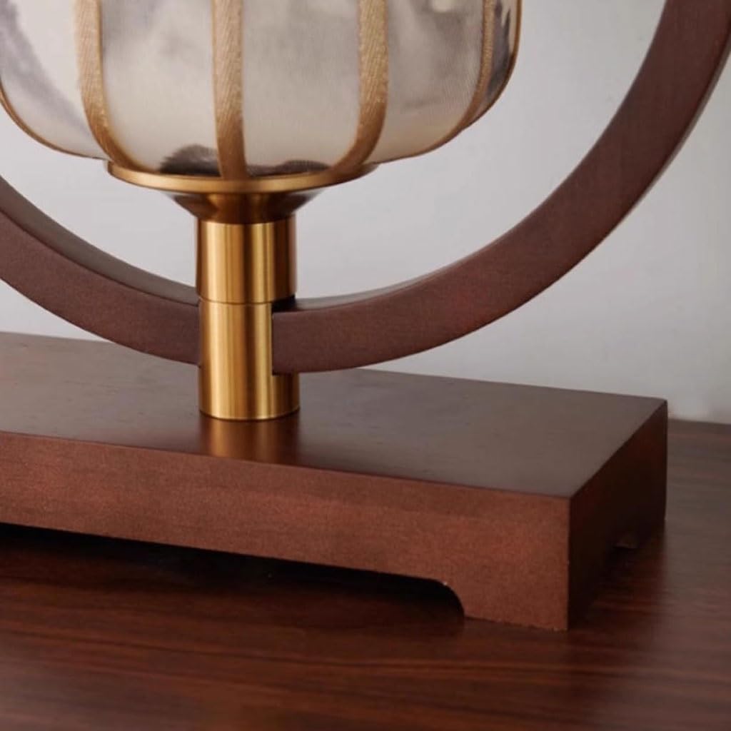 Desk Lamp Living Room Solid Wood Decorative Lamp Home Bedroom Bedside Atmosphere Table Lamp Desk Lamps for Home Office