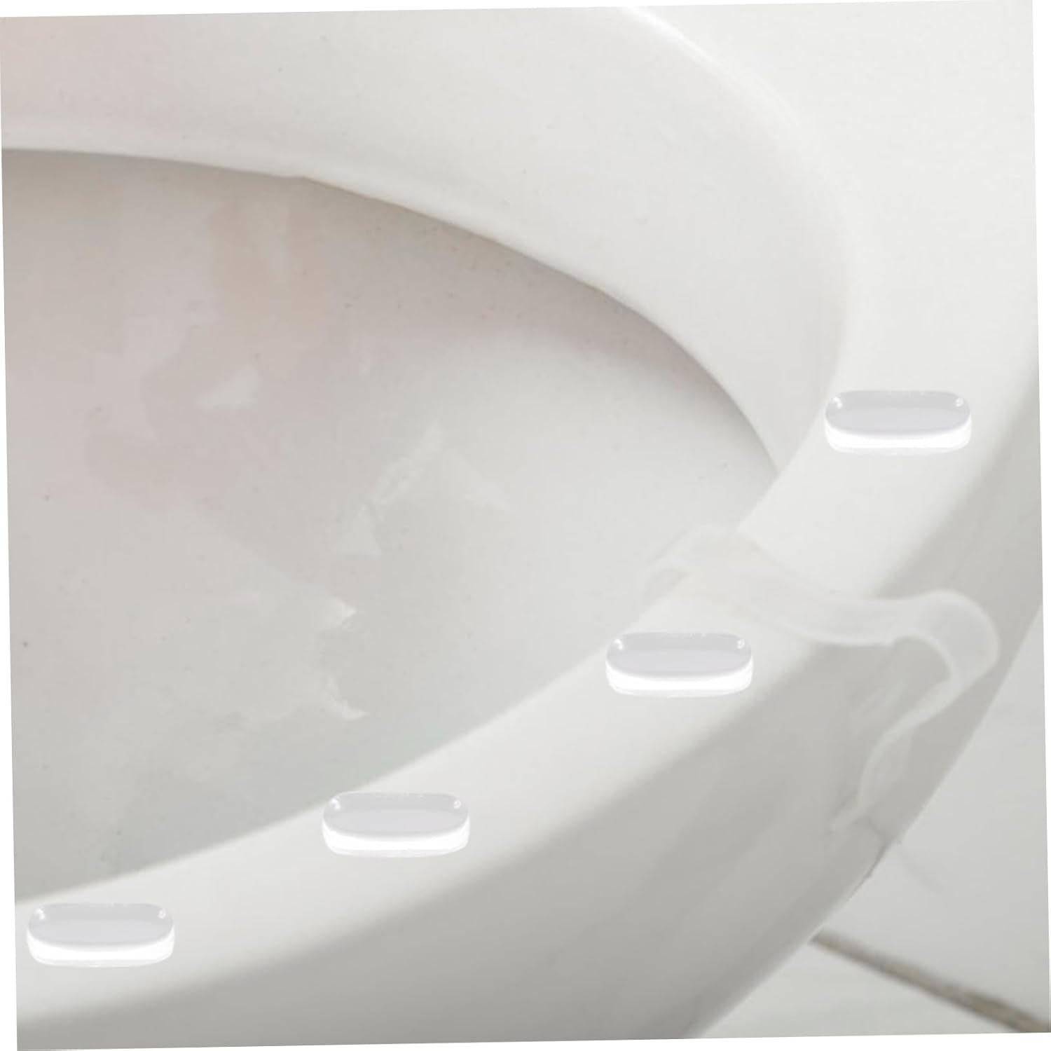 Uonlytech 100 Pcs Toilet Seat Cushion Drawer Stops Clear Cabinet Door Bumper Silicone Cabinet Bumpers Clear Bumper Toilet Bumper Bidet Bumper Attachment Bumper Pads Drawer Bumpers (As Shownx2pcs )