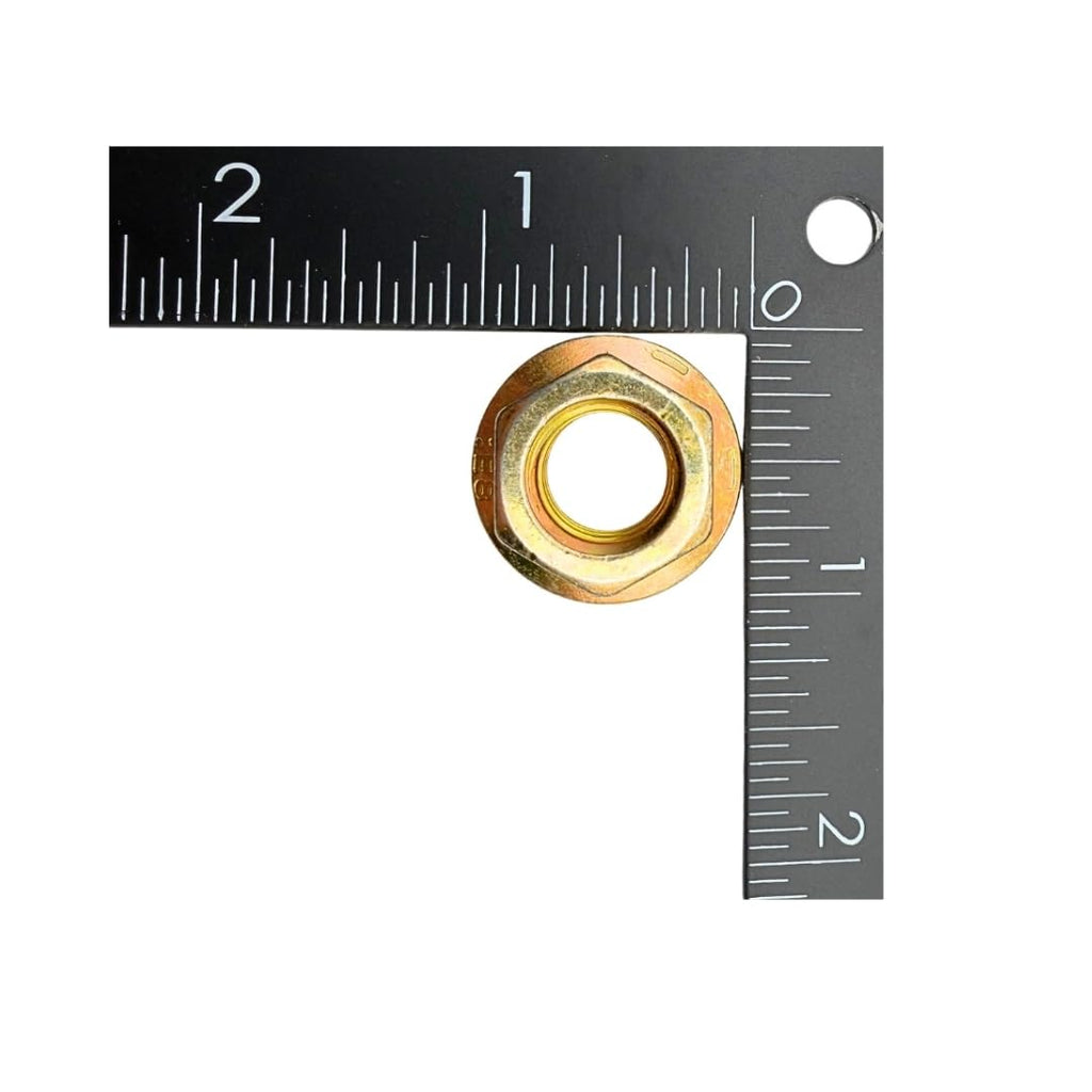 1/2-13 Flange Nuts (850 Case) – Grade 8 Built-in Washer Nuts Coarse Thread for Fast, Even Clamping on Frames, Brackets & Heavy Assemblies SAE J995 0.5'