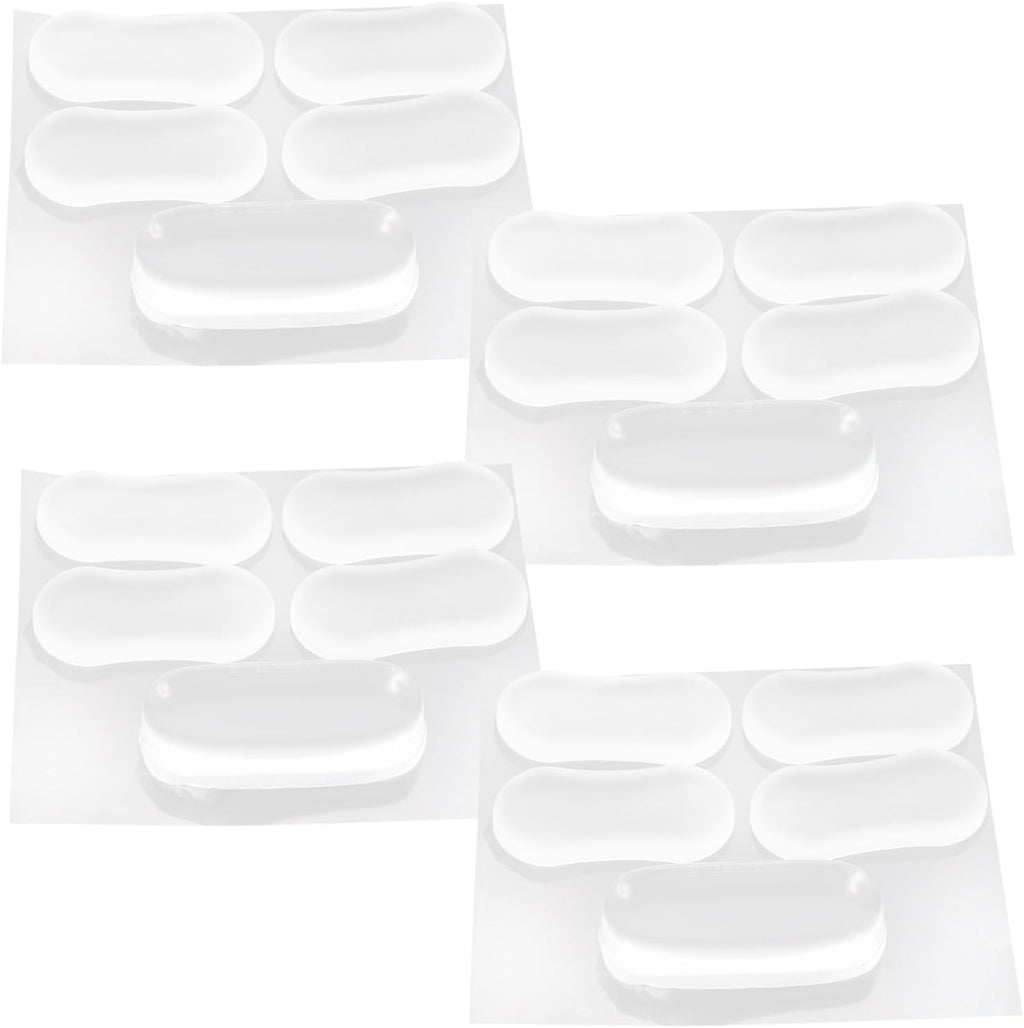 Uonlytech 100 Pcs Toilet Seat Cushion Drawer Stops Clear Cabinet Door Bumper Silicone Cabinet Bumpers Clear Bumper Toilet Bumper Bidet Bumper Attachment Bumper Pads Drawer Bumpers (As Shownx4pcs )