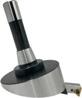 Large head size 4' Inch/ 100 mm diameter Fly cutter with Carbide Indexable tip facing tool (R8 Shank (7/16 UNF Drawbar))