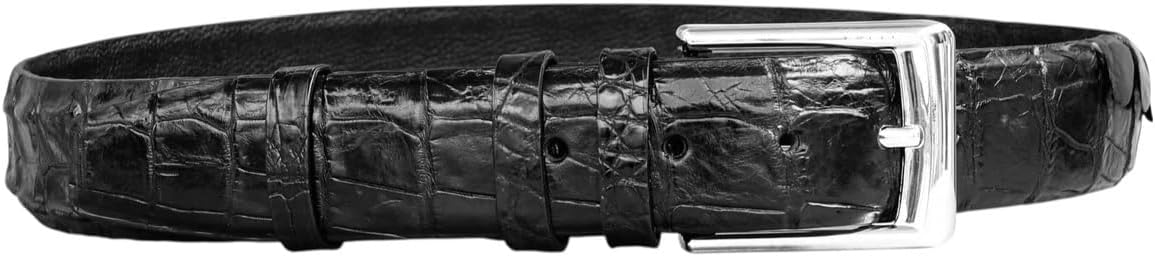 Genuine Alligator Leather Belts for men, Real Crocodile Men's Belts, Strap Width 1.5'