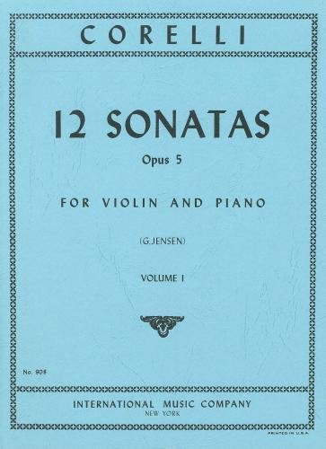 CORELLI - Sonatas Op.5 Vol.1º para Violin y Piano (Jensen)