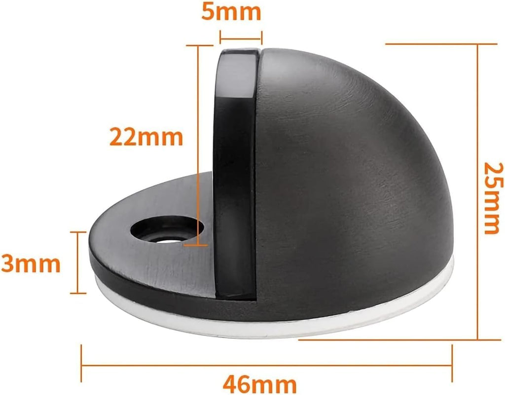 Door Stop, Magnetic Door Stops, Floor Door Stoppers,Skirting Board Buffer, Doorstops Door Stopper,Magnetic Door Stops,Wall Floor Mounted Magnetic Door Catch Door Holder (Color : C) (D)
