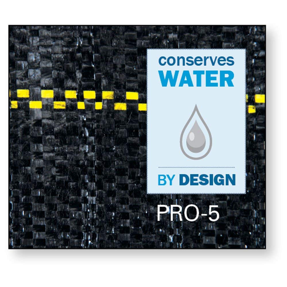 Dewitt 6-Pack Pro-5 Weed Barrier Fabric 5 oz, 4 x 250 Feet – Heavy-Duty Woven Landscape Ground Cover Mat for Raised Garden Bed, Greenhouse Gardening, Outdoor Landscaping, and Commercial Planting