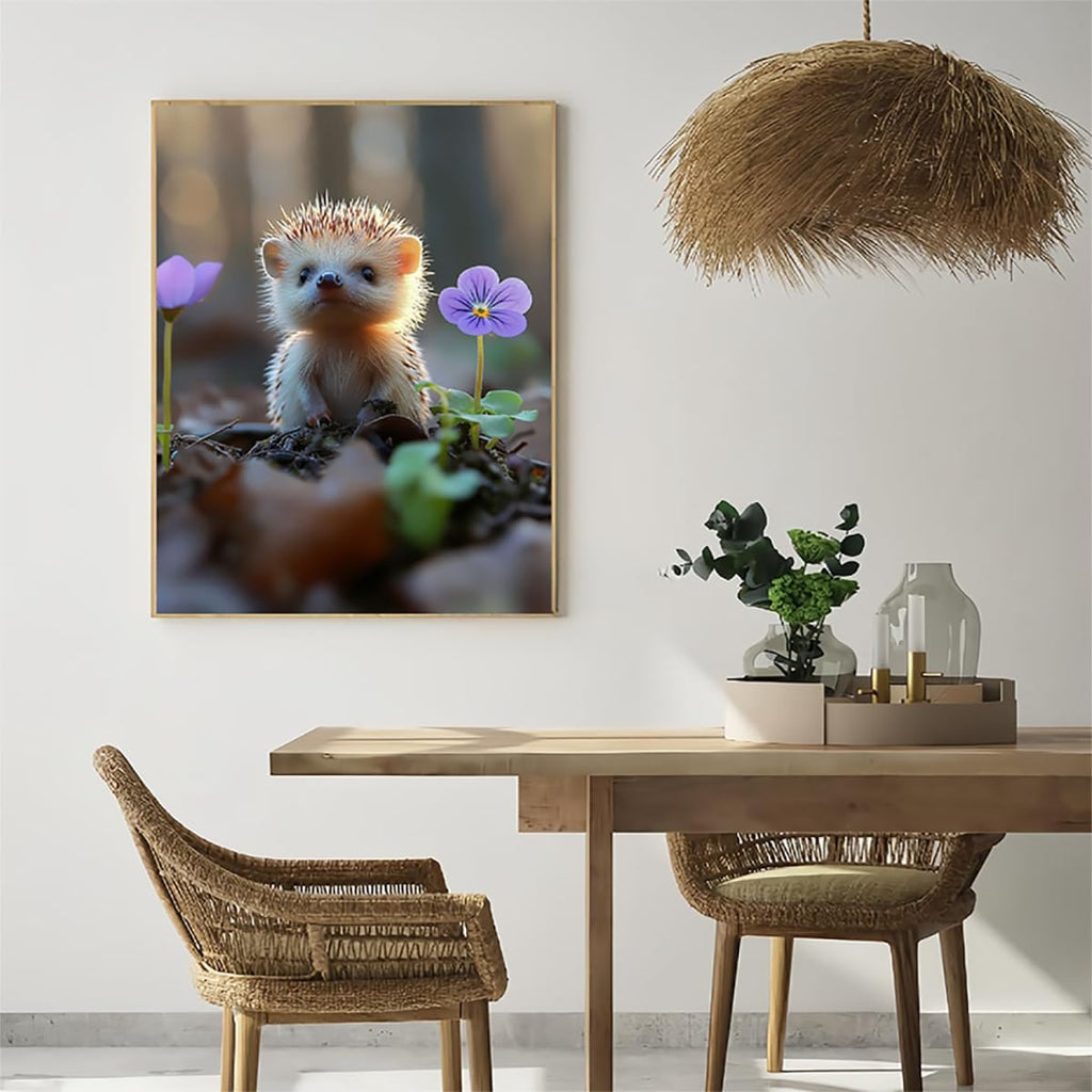 Flower Dimond Painting Kit, Animal Diamond Art Kits for Adults DIY 5D Full Square Dirll Crystal Gem Art Paintings Embroidery Crafts Picture Beginners, Home Wall Decor, Gifts for Women 40x54in m4-4P