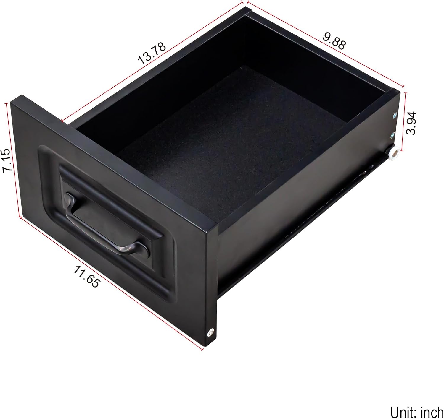 ZeHuoGe L-Shaped Corner Computer Desk for Home Office or Study Desk, Study Modern Style Table with Drawers, Bookshelf & Hutch, 2-in-1 L-Shaped Design, Large Working Space (Black)