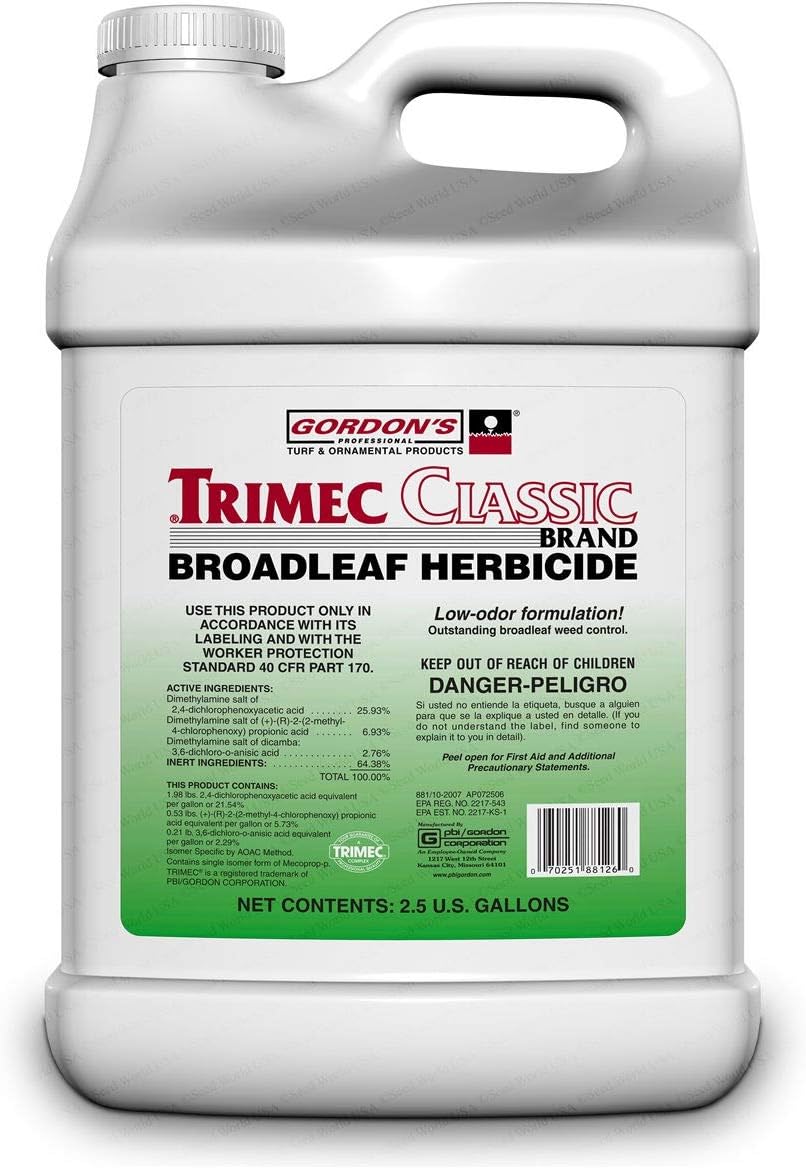 Trimec Classic Broadleaf Herbicide - 2.5 Gallons