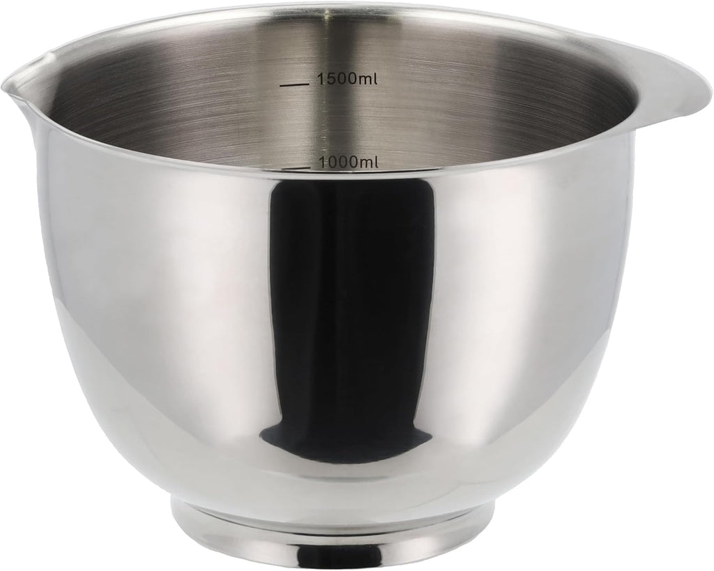 Rosti Precision Craft Mixing Bowl Set of 3 1.5L/2L/3L Elevate Your Culinary Experience Stylish Nesting Bowls for Effortless Cooking and Baking