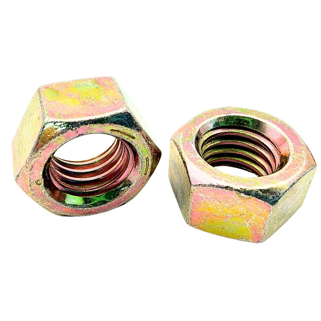 3/8'-16 Hex Nuts (2,400 Case) – Grade 8 Heavy-Duty Replacement Nuts for General Fastening, Repairs & Structural Hardware SAE J995 0.375'