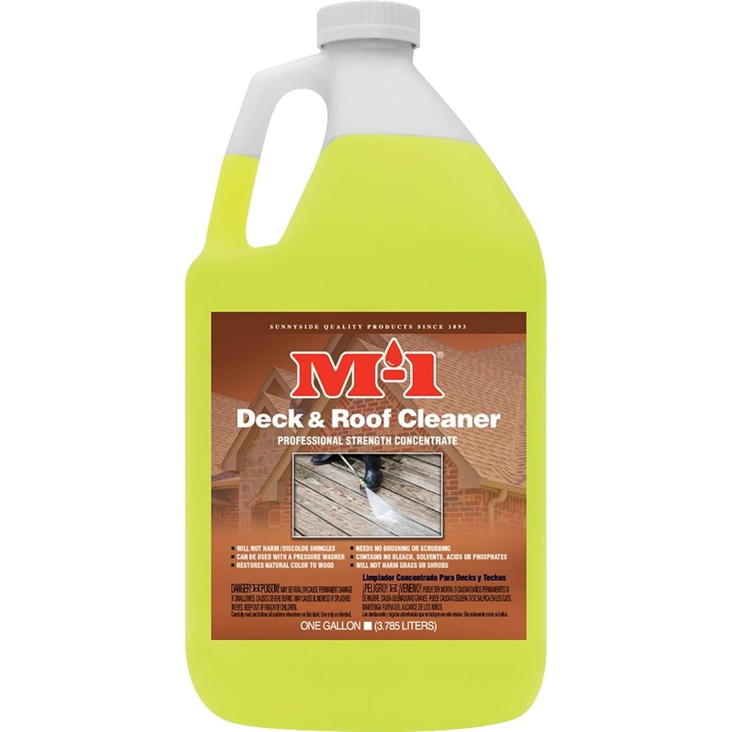 4PK 780G1M 1gal M-1 Deck & Roof Concentrate LANC-3565-NF