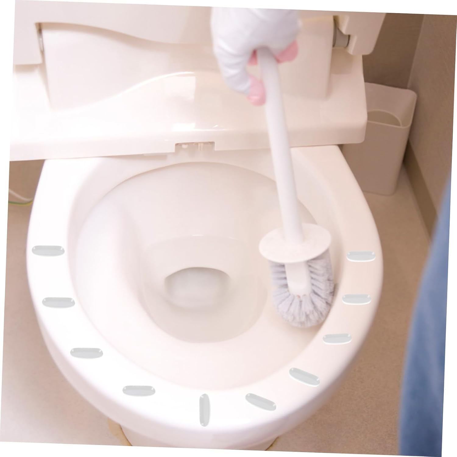 Uonlytech 100 Pcs Toilet Seat Cushion Drawer Stops Clear Cabinet Door Bumper Silicone Cabinet Bumpers Clear Bumper Toilet Bumper Bidet Bumper Attachment Bumper Pads Drawer Bumpers (As Shownx2pcs )